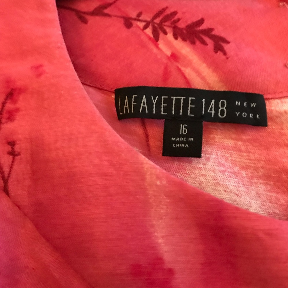 Lafayette 148 Linen/Silk Sleeveless Top - Picture 2 of 4